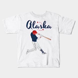 Alaska Baseball Kids T-Shirt